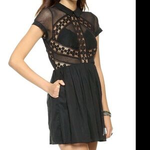 Black Free People Mini Dress